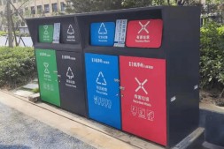 我市城区部分住宅小区垃圾桶将“换新装”