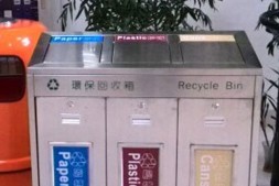 山西学校环保三分类不锈钢回收箱