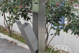 山西太原方形立式不锈钢烟灰柱