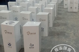 山西商场组合式不锈钢分类垃圾桶