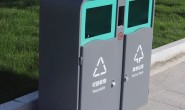 孝义室外喷粉烤漆不锈钢分类垃圾桶