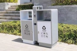 晋城室外热销喷塑不锈钢分类垃圾桶